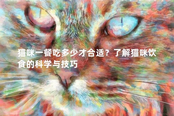 猫咪一餐吃多少才合适？了解猫咪饮食的科学与技巧