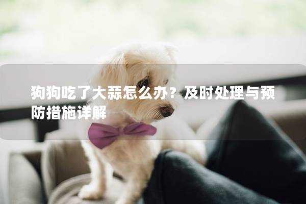 狗狗吃了大蒜怎么办？及时处理与预防措施详解