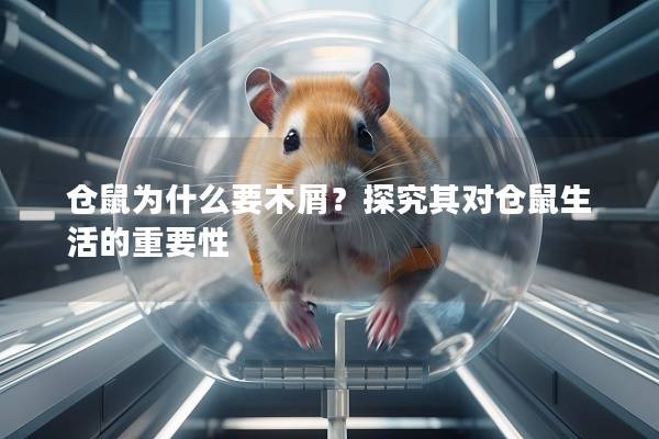 仓鼠为什么要木屑？探究其对仓鼠生活的重要性