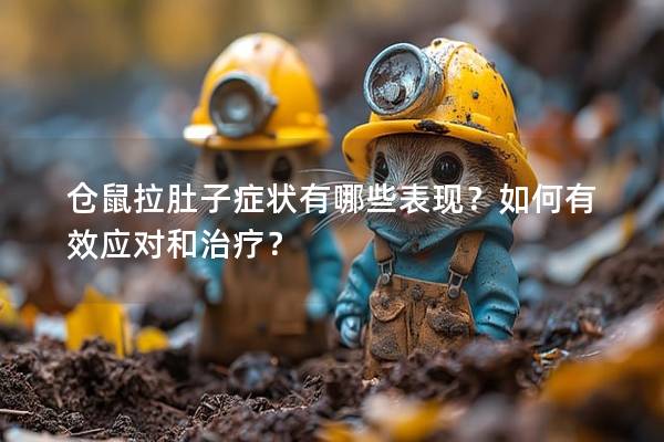 仓鼠拉肚子症状有哪些表现？如何有效应对和治疗？