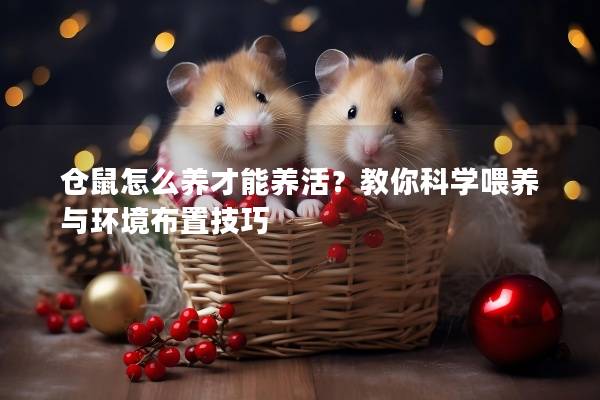 仓鼠怎么养才能养活?教你科学喂养与环境布置技巧 仓鼠怎么养才能养活?教你科学喂养与环境布置技巧