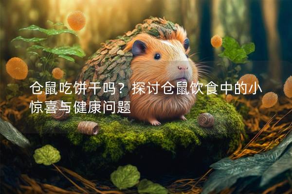 仓鼠吃饼干吗？探讨仓鼠饮食中的小惊喜与健康问题
