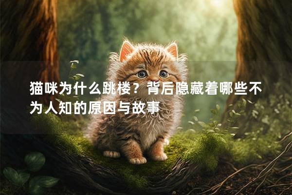 猫咪为什么跳楼？背后隐藏着哪些不为人知的原因与故事